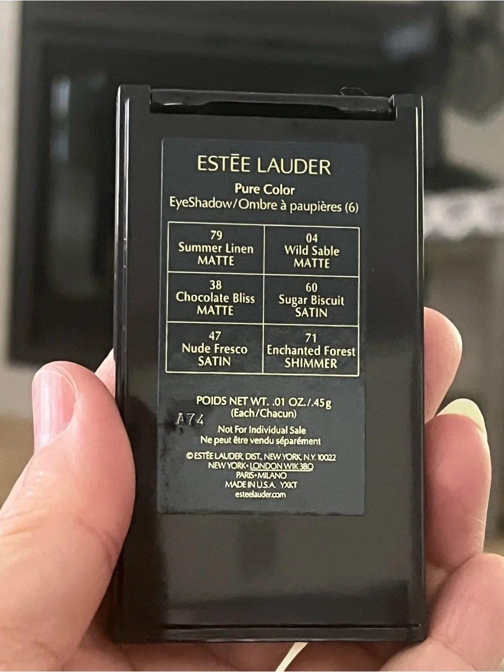 New Estée Lauder Eyeshadow Palette